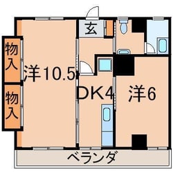 いげた陣場町マンションの物件間取画像